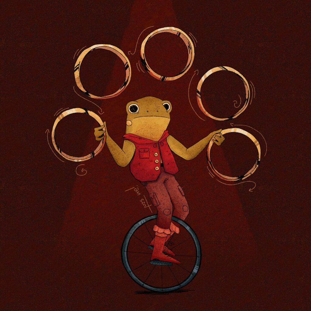 Five golden rings,