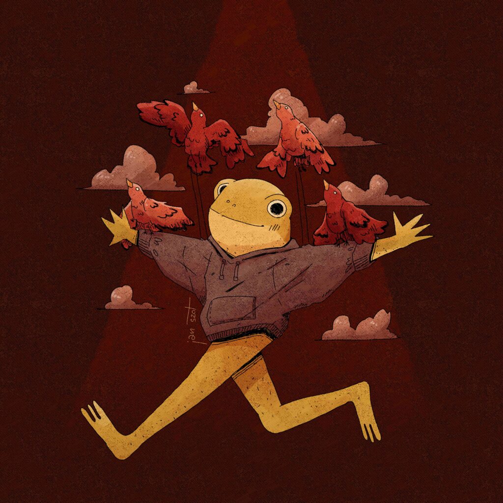 Four calling birds,