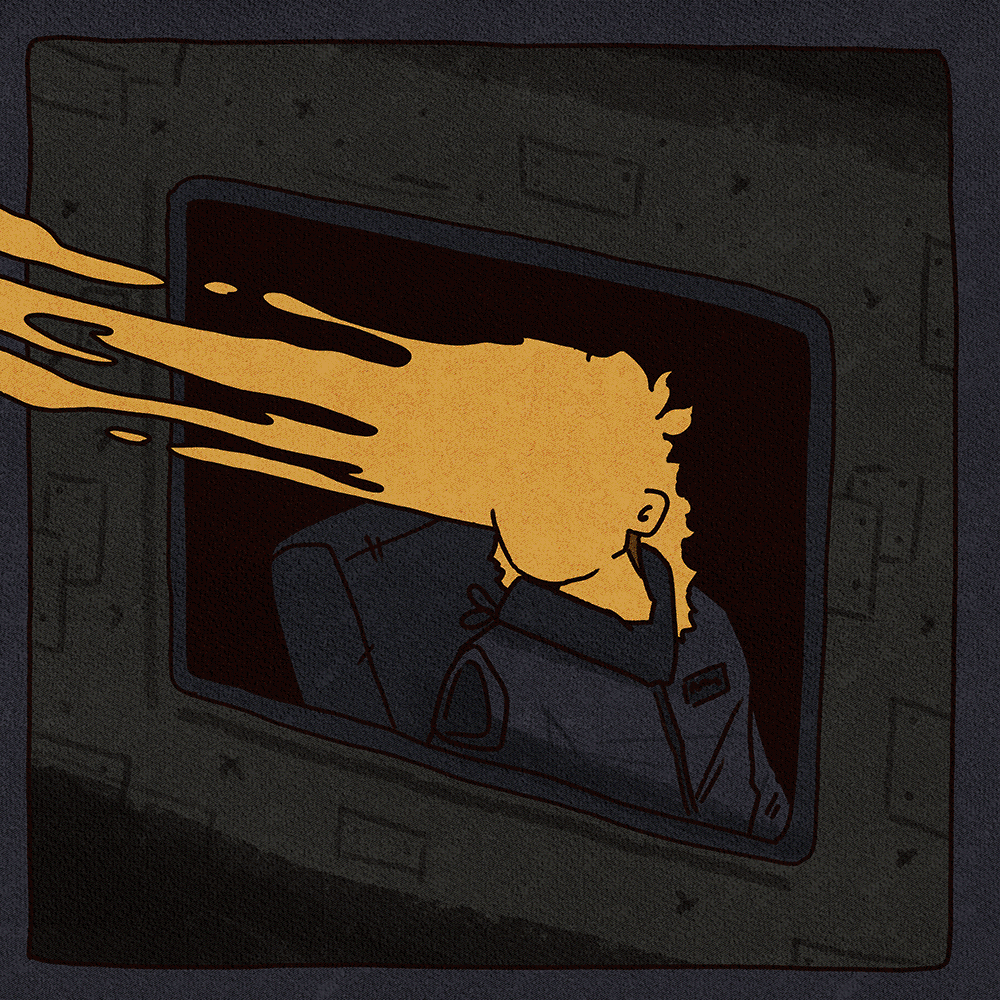 head flames